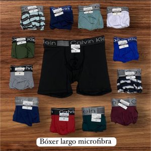 BOXERS MICROFIBRA  PAQUETE POR 6